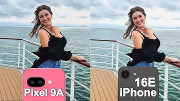 Google Pixel 9a vs iPhone 16E Camera Test Comparison