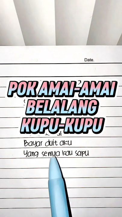 POK AMAI-AMAI BELALANG KUPU-KUPU ~ HUTANG - Floor 88 (Lyrics) || Viral Tiktok