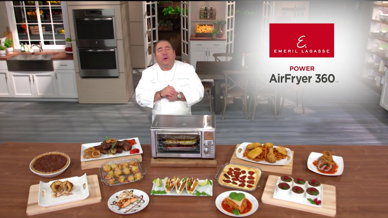 The Most Versatile Air Fryer You'll Ever Use Emeril Power AiryFryer
