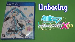 Hatsune Miku Project Diva X HD Playstation 4 - Unboxing 🌟 🎧 🎶