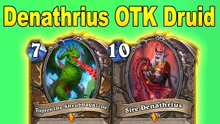 CRAZY New Denathrius Celestial OTK Druid With Brann! NERFS When? Castle Nathria | Hearthstone CRAZY New Denathrius Celestial OTK Druid With Brann! NERFS When? Castle Nathria | Hearthstone