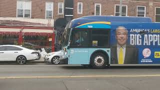 MTA NYCT: 2018 New Flyer XD40 7659 B82 +SBS+