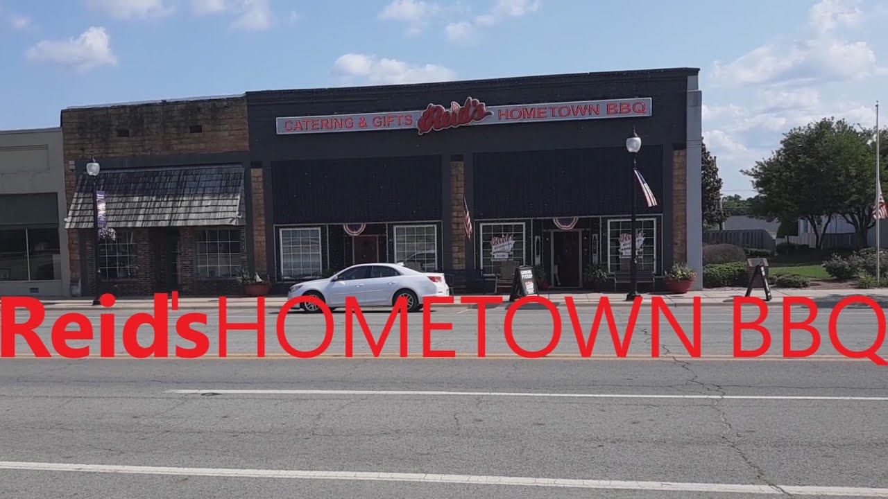 Reid's Hometown Barbecue In Booneville Arkansas Review YouTube