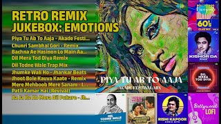 Download Lagu रेट्रो रीमिक्स ज्यूकबॉक्स | Asha Bhosle Songs | Piya Tu Ab To Aaja  Akade Festival Mix MP3