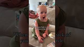 Send help 😳😳 #baby #babyhacks #momsoftiktok #funnybaby #babiesoftiktok