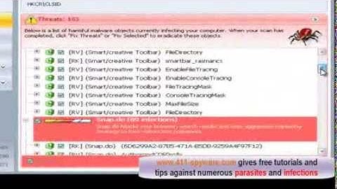 Browser hijacker: snap.do removal