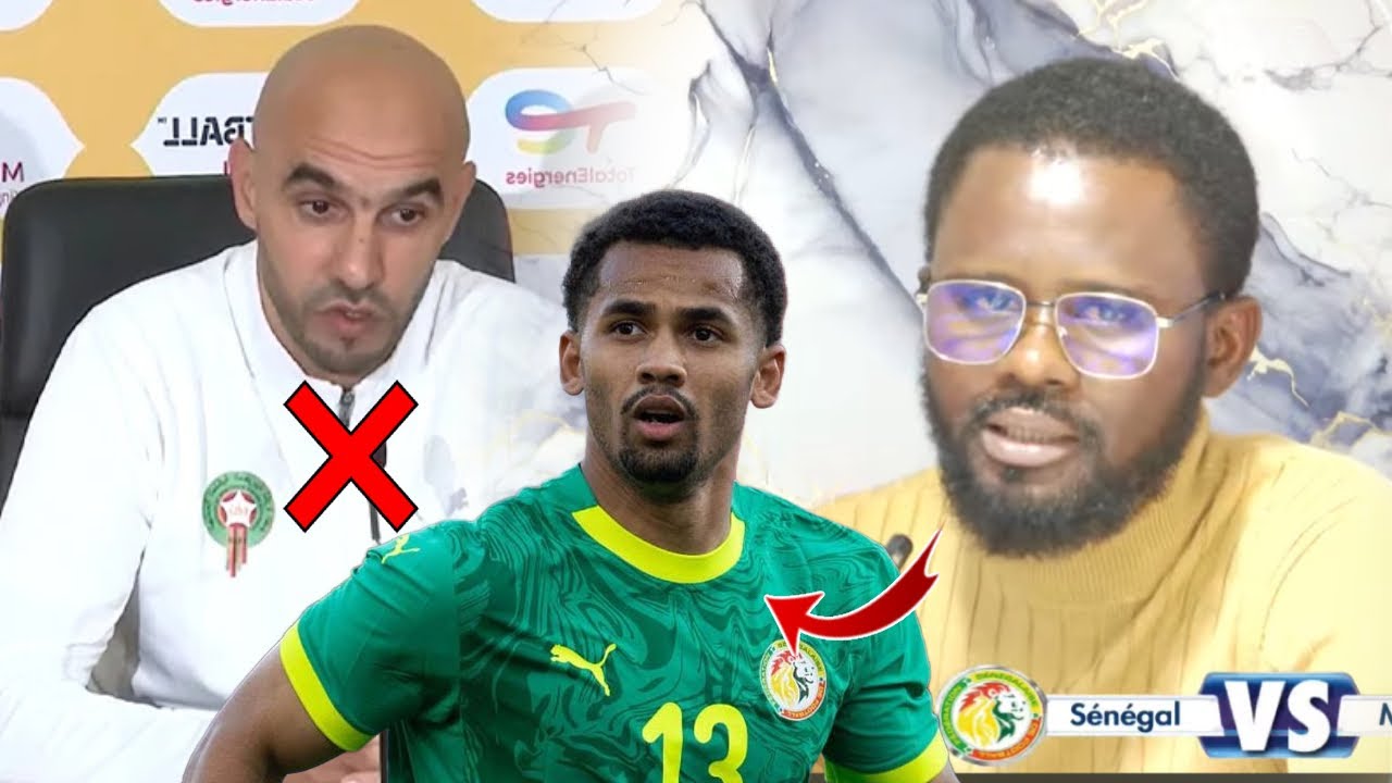 Propos de Regragui envers Iliman Ndiaye Yaya détruit le sélectionneur marocain « c’est faux »
