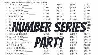 Number Series part1 | Quantitative Reasoning | AFPSAT CSE UPCAT