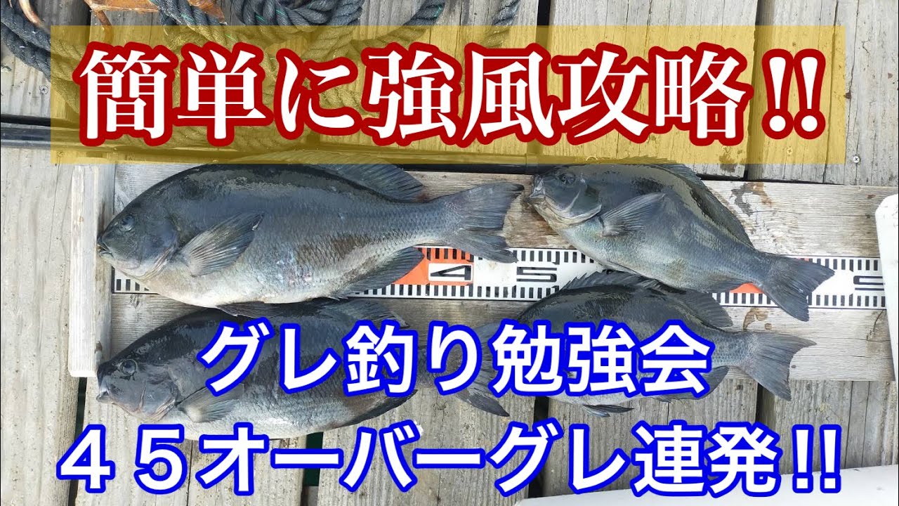 フカセ初心者必見 簡単に強風を攻略したい皆様へ グレ釣り勉強会 Youtube フカセ初心者必見 簡単に強風を攻略したい皆様へ グレ釣り勉強会 Youtube