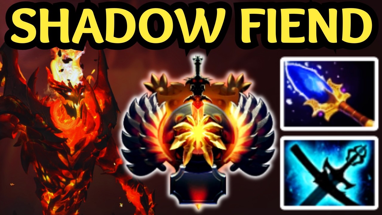 🔥 SHADOW FIEND MID IS ILLEGAL — REQUIEM WIPE 🔥 DOTA 2