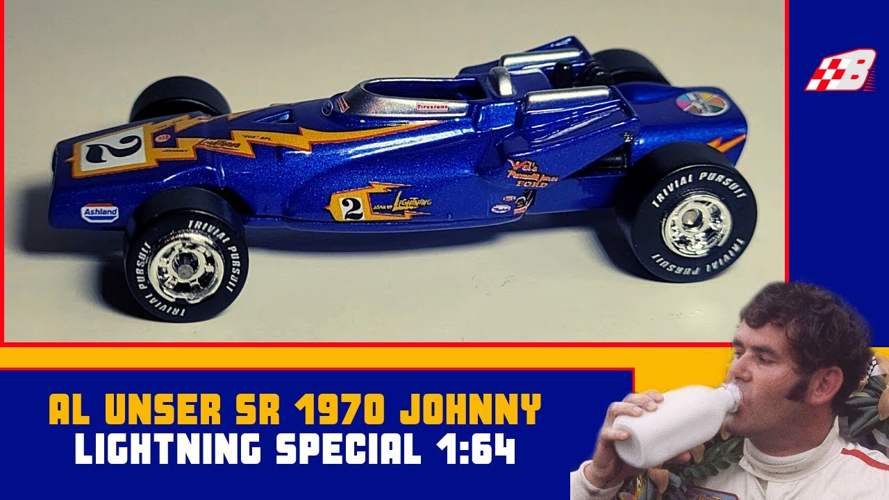 **INDYCAR DIE-CAST REVIEW** Al Unser Sr 1970 Johnny Lightning Special 1 ...