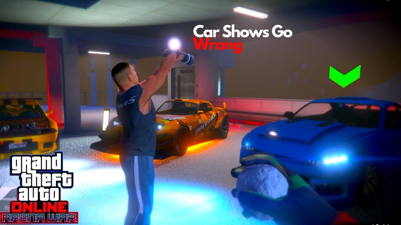 When Car Shows Go Wrong Bad Lazlow Crying GTA 5 Online - YouTube