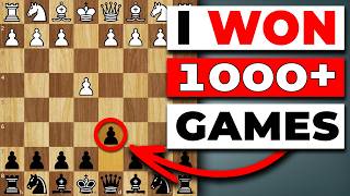 Celebrity I Won 1000+ Games As Black with ONE Opening Profile