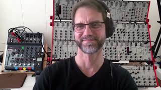 Taller de parcheo en el sistema AE Modular de Tangible Waves | Tijuana Synth-Con 2020