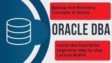 backup and recovery concepts in oracle dba step by step Part 2