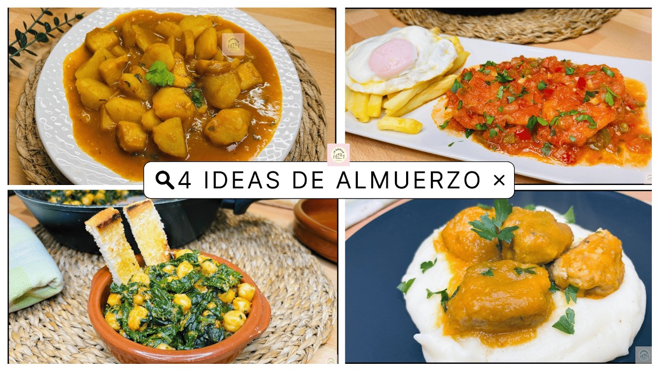 4 IDEAS DE ALMUERZO PARA SEMANA SANTA