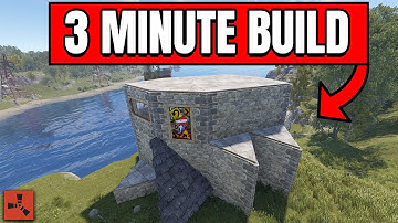 The PERFECT Solo/Duo Bunker Base In RUST - Base Design [3 Minute Build]
