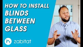 How to Replace Door Glass with Blinds Between Glass - Enclosed Blinds
