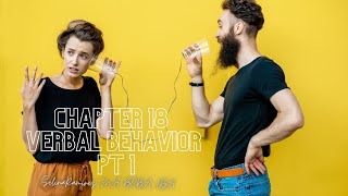 Chapter 18 Verbal Behavior Cooper Reading Between the Wines Book Club