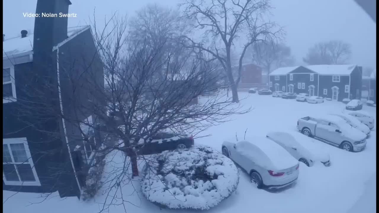 VIDEO | Winter storm time lapse - YouTube
