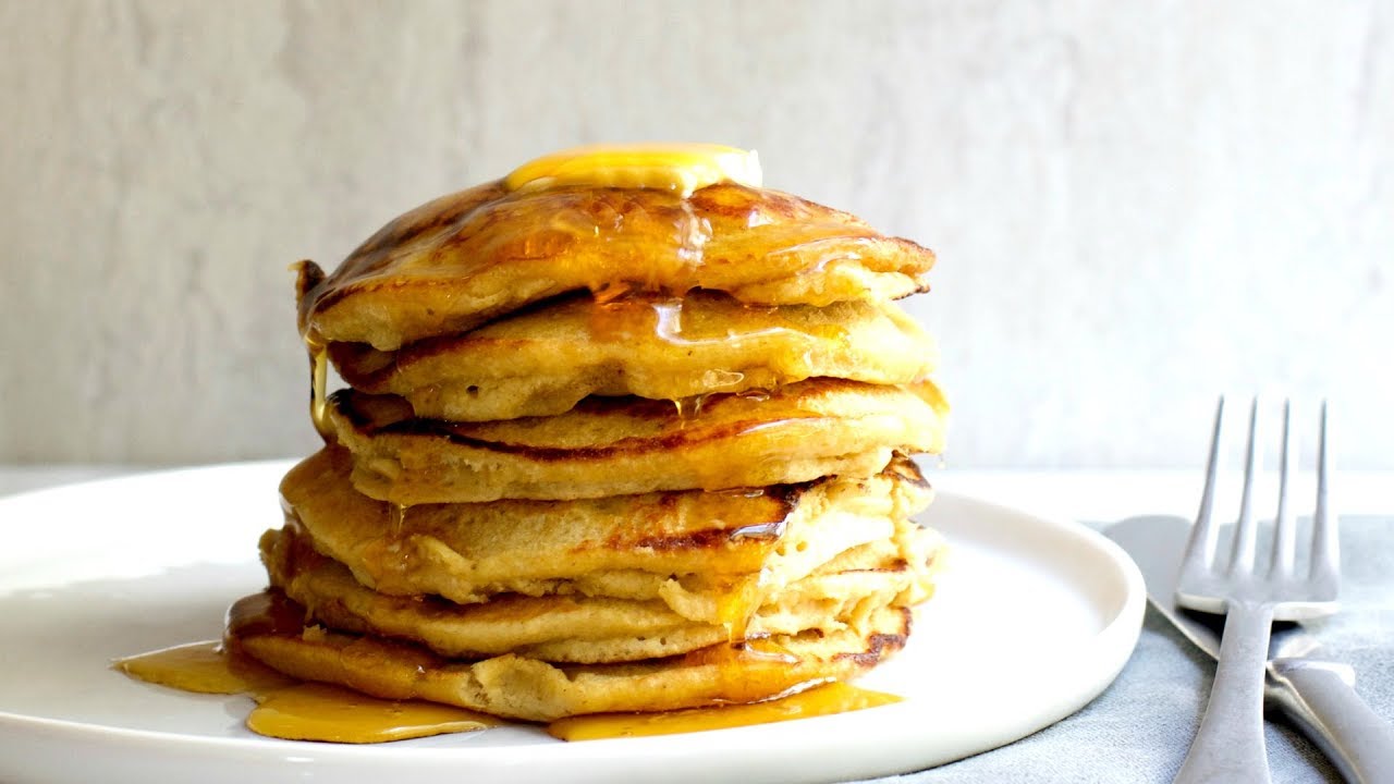 How to Make Banana Oatmeal Pancakes YouTube