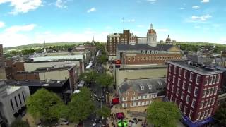 41st Annual Olde York Street Fair -- from the air