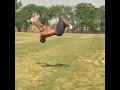 Guy breaks neck doing backflip