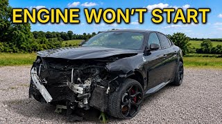 I BOUGHT A WRECKED ALFA ROMEO GIULIA QUADRIFOGLIO 
