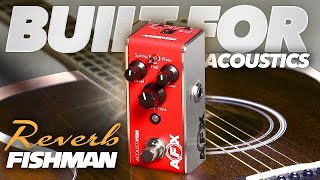 The FISHMAN AFX Acoustiverb, THAT PLATE REVERB! The FISHMAN AFX Acoustiverb, THAT PLATE REVERB!