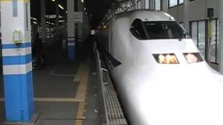 定期運用脱退700系のぞみ 広島発車