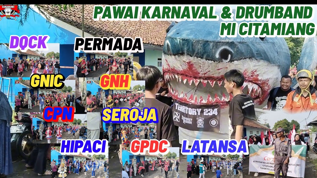 MERIAH... PAWAI KARNAVAL & DRUMBAND | MI CITAMIANG KADUDAMPIT 2024