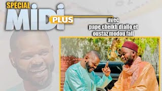 🚨TFM LIVE  :  #MidiPlus DU 08 Février 2024 AVEC PAPE CHEIKH DIALLO \& OUSTAZ MODOU FALL