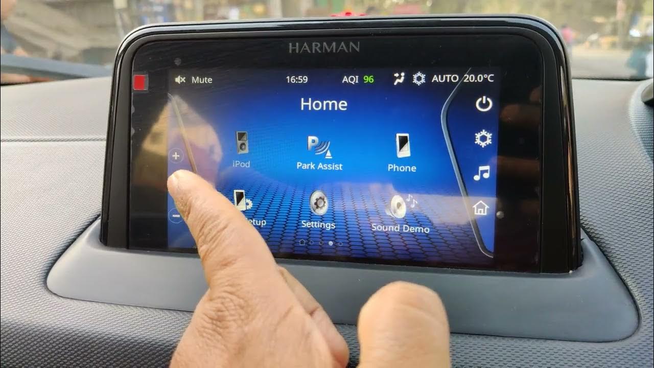 How to activate park assist in Tata Nexon without reverse gear? YouTube
