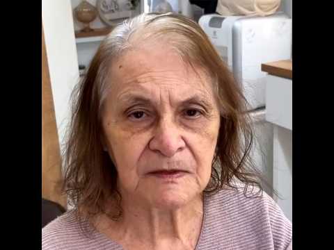From Granny to Chic Beauty Transformation | Before and After Haircut