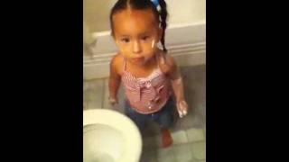 Baby Gets A Little Too Much Lotion