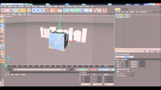 how to make falling cubes intro