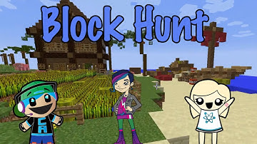 Minecraft Block Hunt Mini Game Hide N Seek on Mineplex with Radiojh Audrey and Cybernova