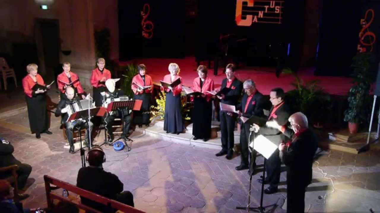Liszt Missa Choralis "Kyrie" Concentus Bourg en Bresse 2015 S.C.CANTUS Vidéo H.D.
