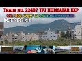 Journey in Train No. 22497 Ganganagar to Tiruchchirappalli Humsafar Exp | Rameshwaram Series Ep 2