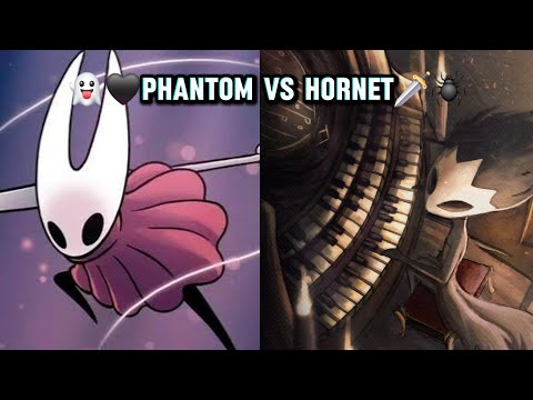 👻🖤 PHANTOM VS HORNET🗡️🕷️ | Hollow Knight Silksong