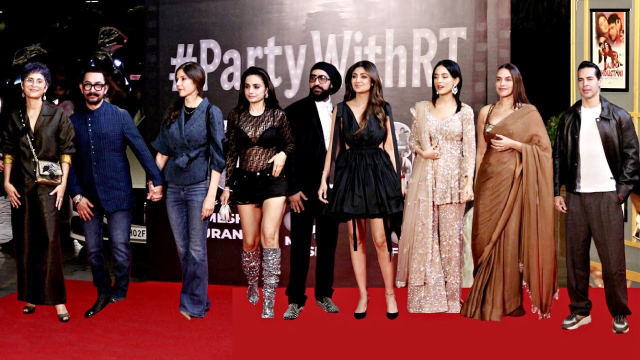 Ramesh Taurani 65th Birthday Party 2026 Shilpa Shetty, Aamir Khan With Gf, Ameesha Patel, Amrita Rao