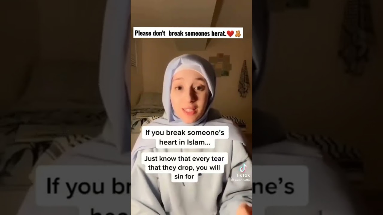breaking heart in Islam. broken heart 