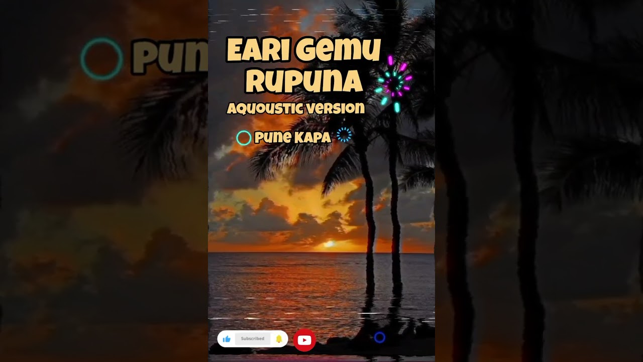 Pune Kapa-Rupuna(Acoustic Version)