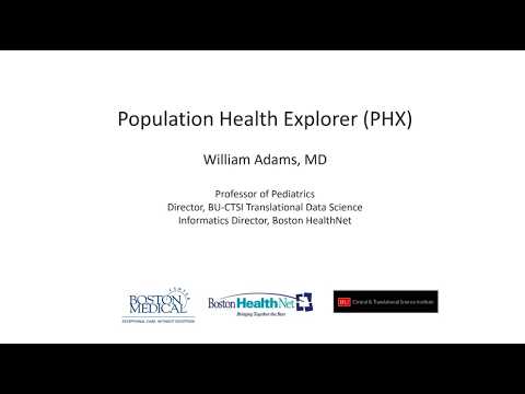 1.5.1 - Bill Adams, MD. Community Health Informatics Director, Boston HealthNet