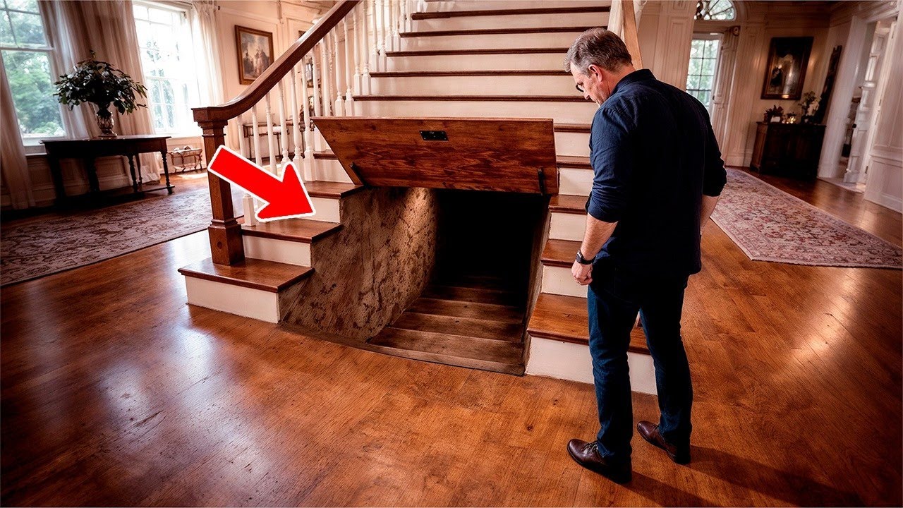 Бывший солдат нашёл лестницу под своим домом — и сразу понял, зачем здесь исчезали люди раньше!!!