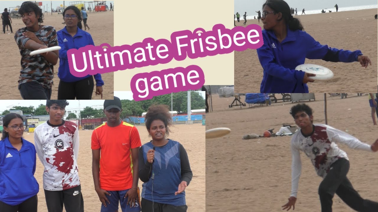 Ultimate Frisbee Game/Flying Disc/Church/The World Game/Throwing and catching/Olympics/Chennai/Tamil