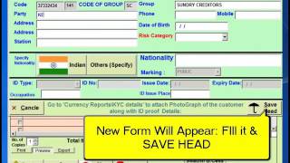 MoneySoft FFMC Account Head Creation screenshot 5