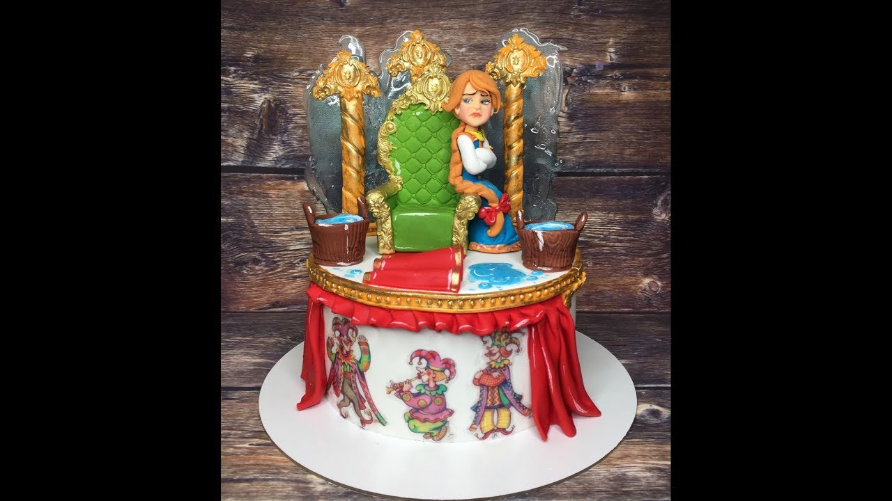 Картинка из мультика царевны на торт