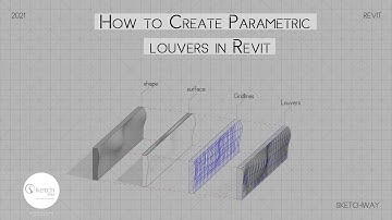 How to create parametric louvers in Revit