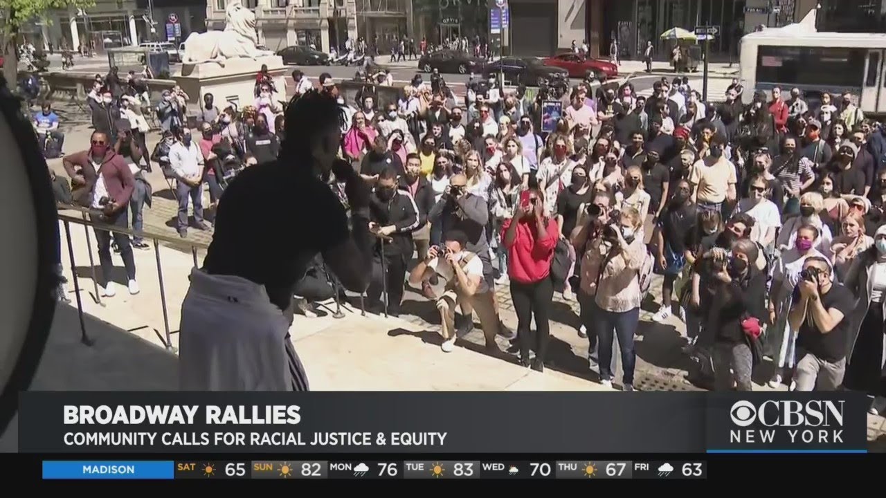 Broadway Community Calls For Racial Justice & Equity